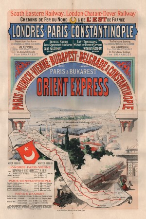 First Orient Express poster, 1888